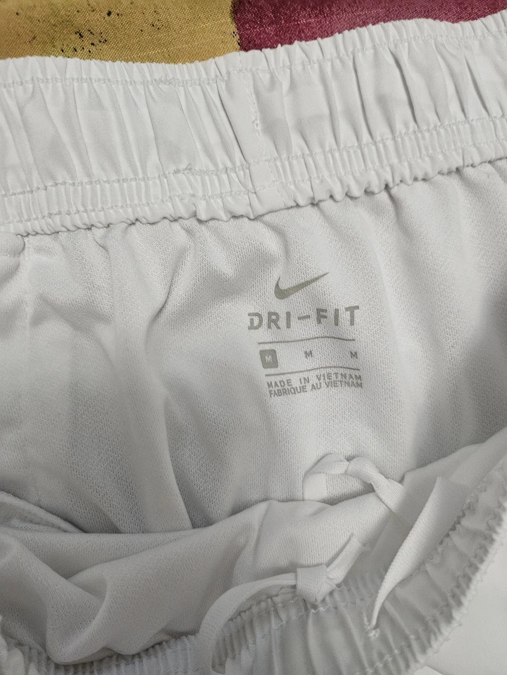 Nike Women's White Dri-FIT Running Shorts